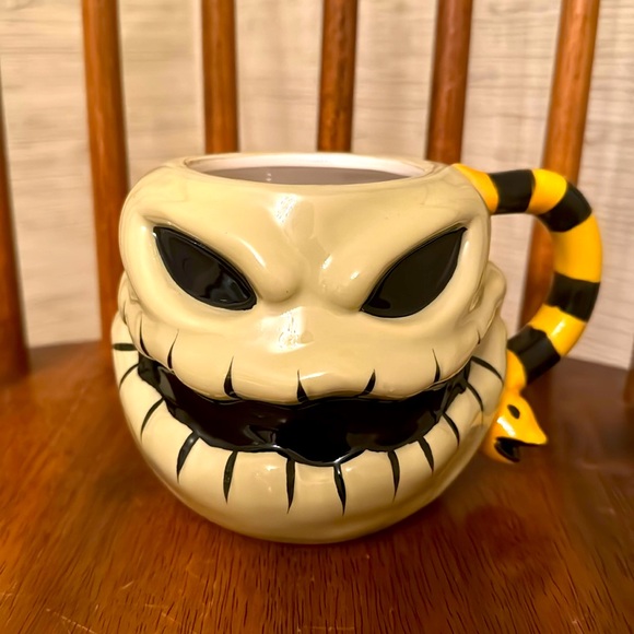 Disney Other - NWOT oogie boogie ceramic mug with worm handle